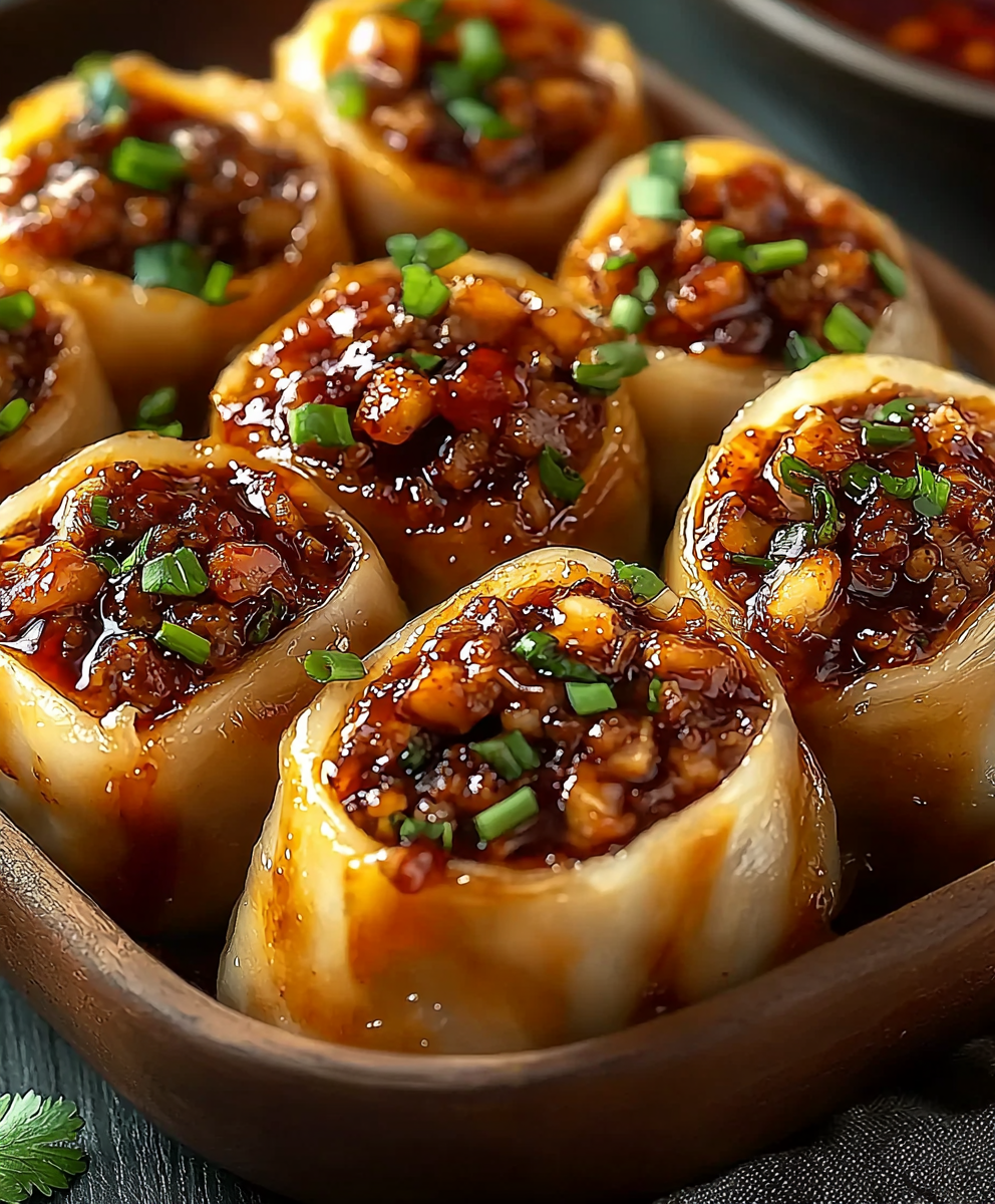 Spicy Beef Dumplings