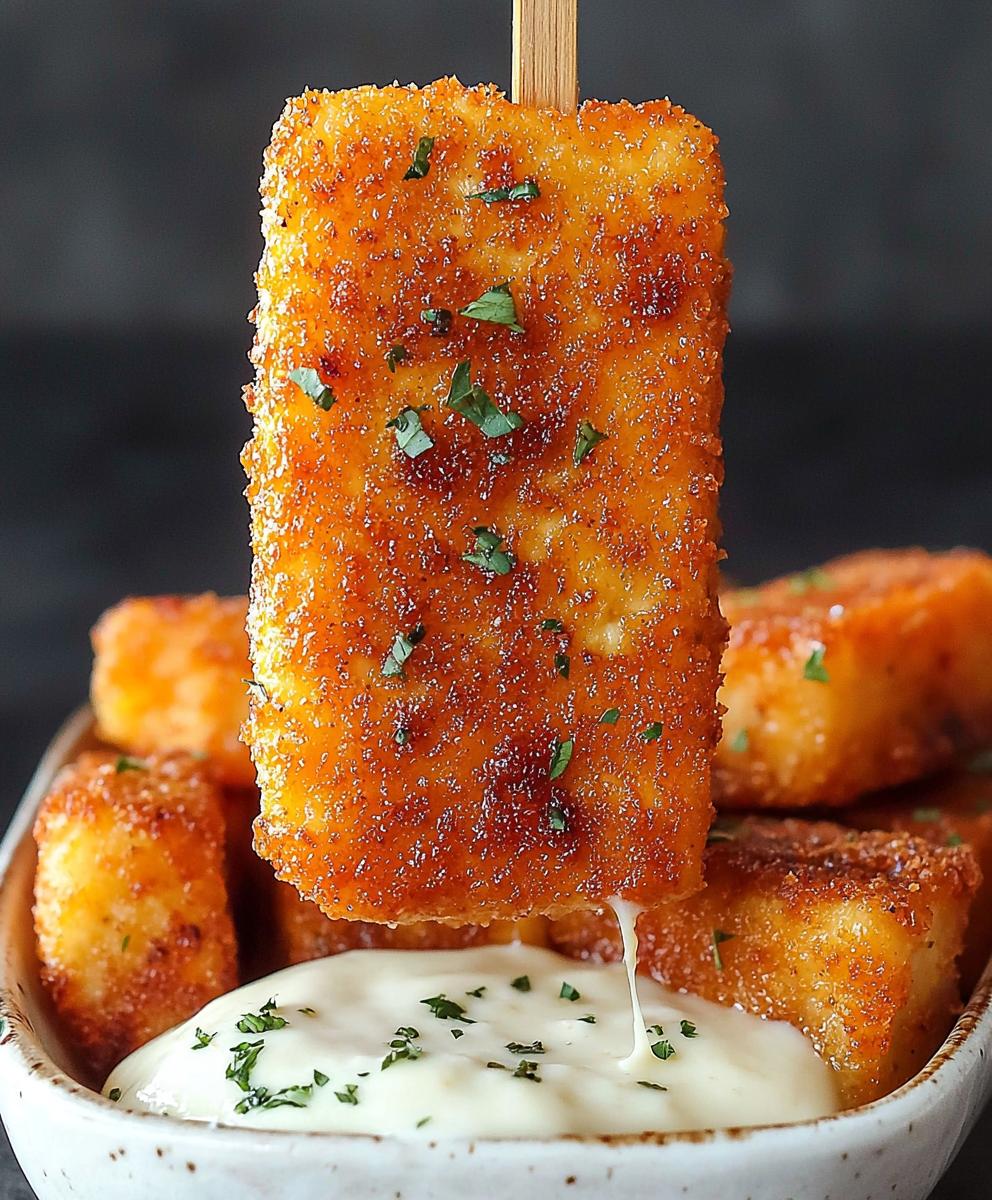 Nashville Hot Mozzarella Sticks