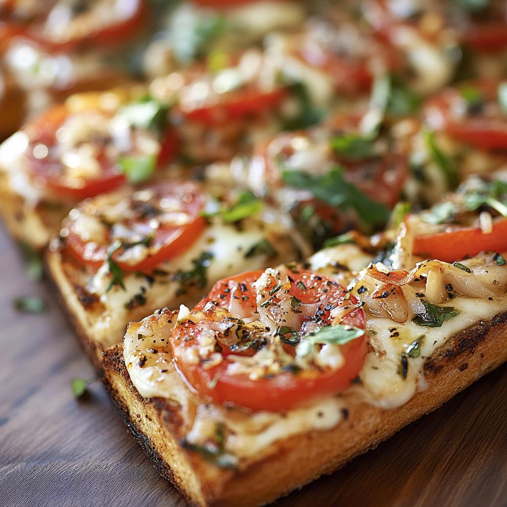 Texas Toast Garlic Bread Pizza