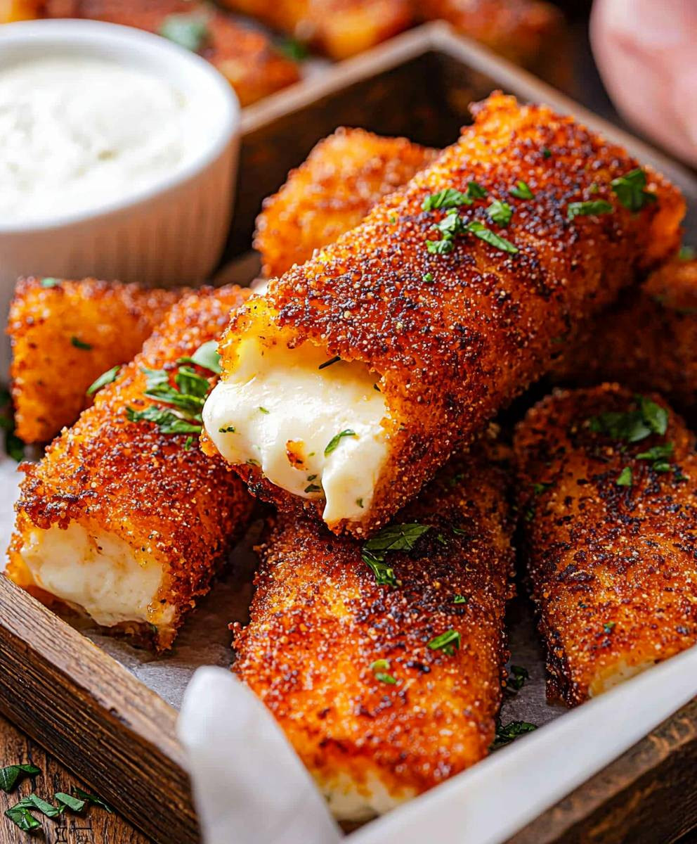 Nashville Hot Mozzarella Sticks