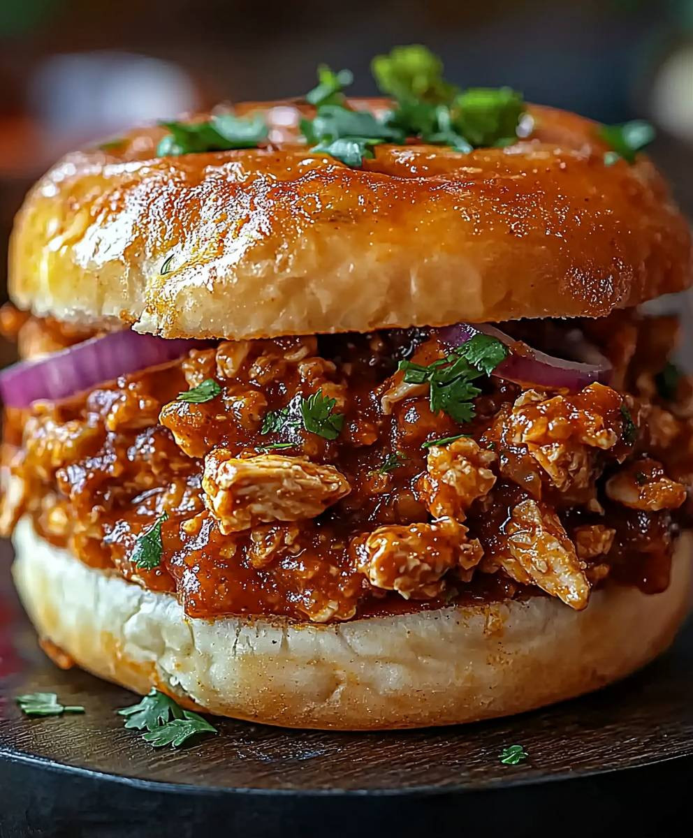 Cajun Chicken Sloppy Joes