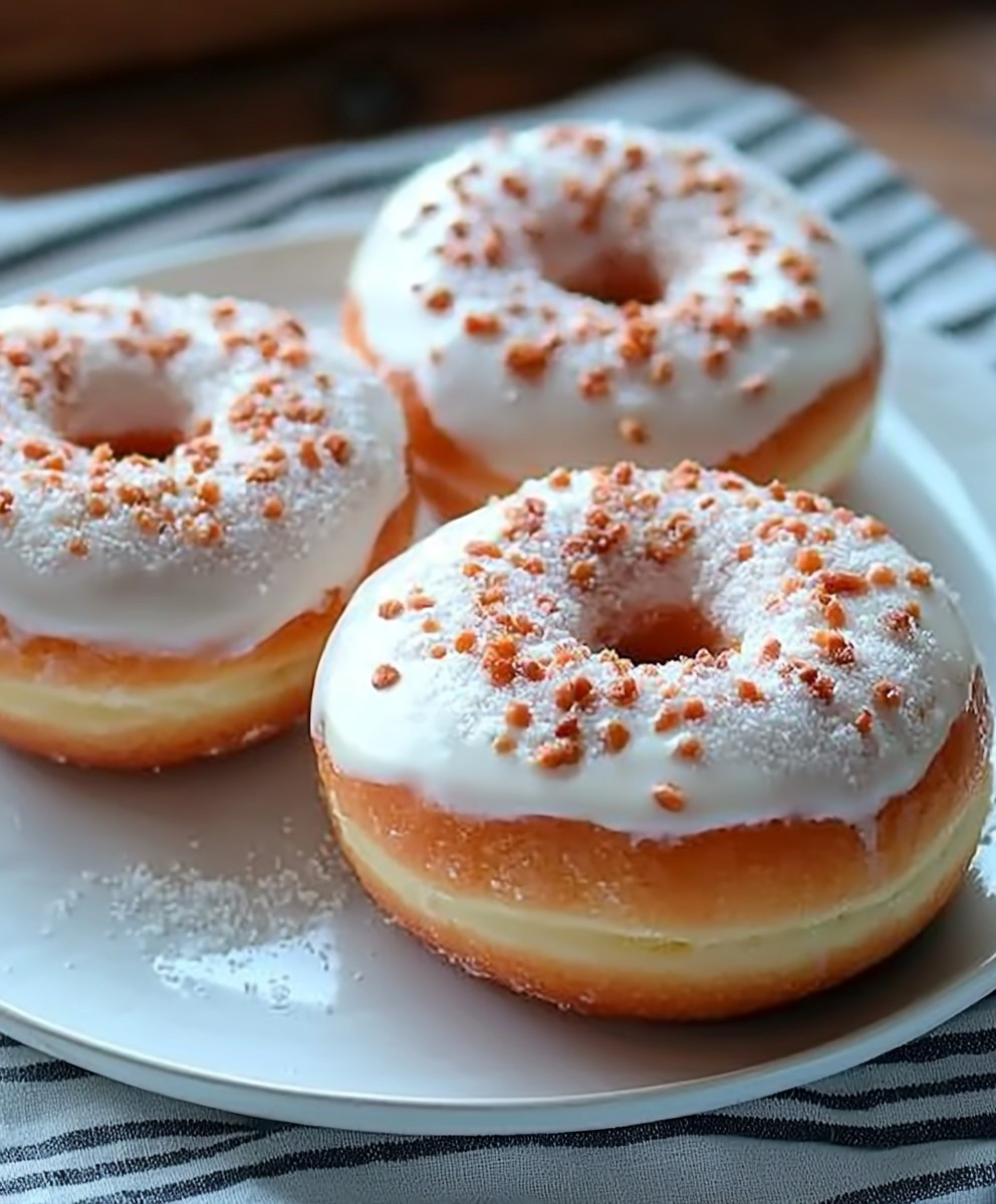 Korean Milk Cream Donut