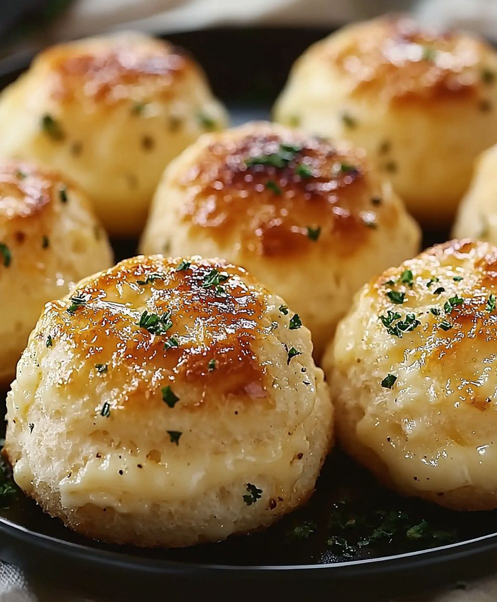 Garlic Butter Cheese Bombs