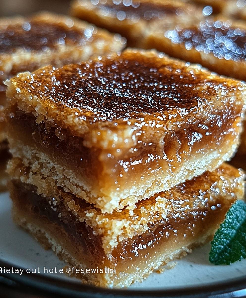 Butter Tart Squares Dessert