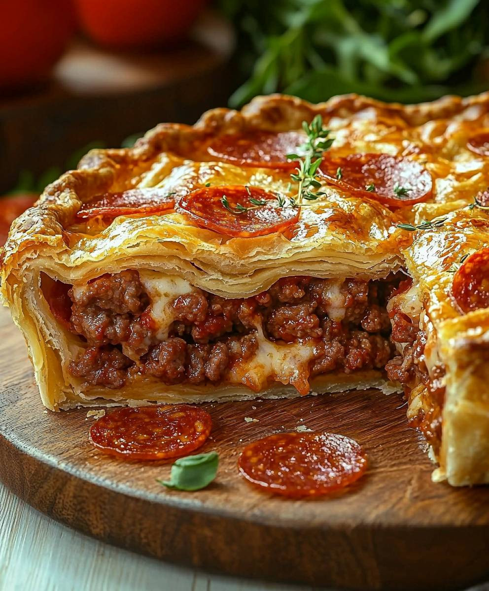 Deep Hamburger Pie