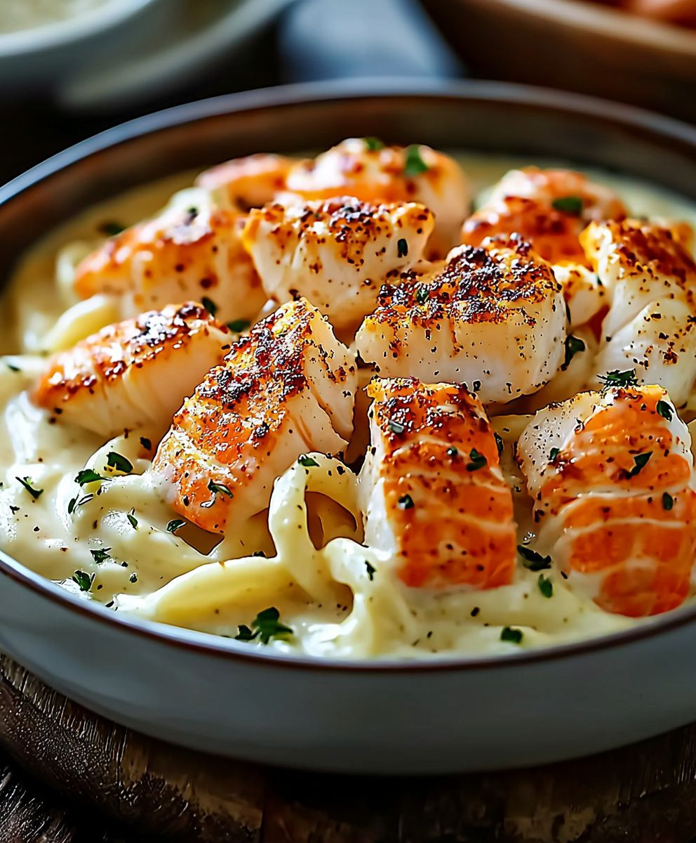 Cajun Seafood Alfredo