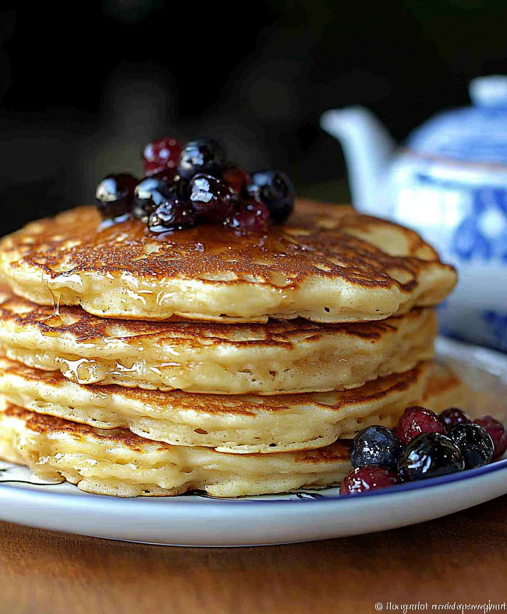 coconut cream pancakes