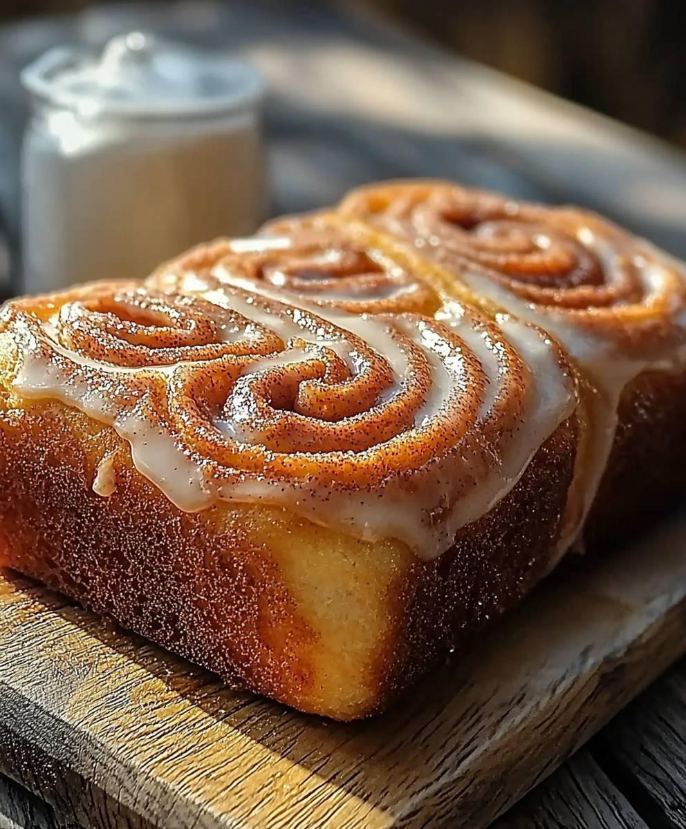 Cinnamon Swirl Donut Loaf