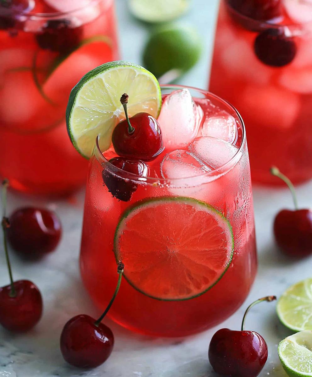 Cherry Limeade Drink
