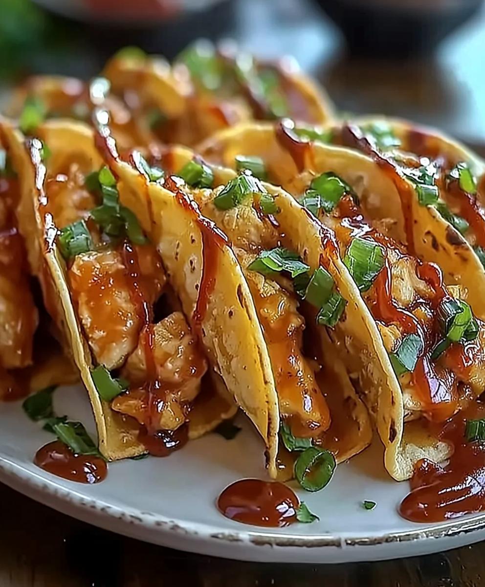 Chicken Wonton Tacos