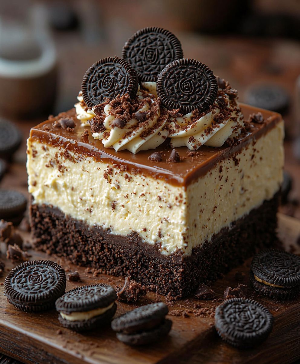 Oreo Peanut Butter Cheesecake