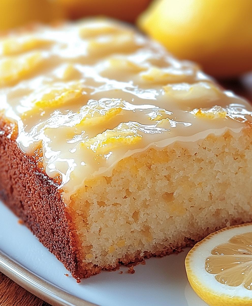 Starbucks Lemon Loaf Copycat