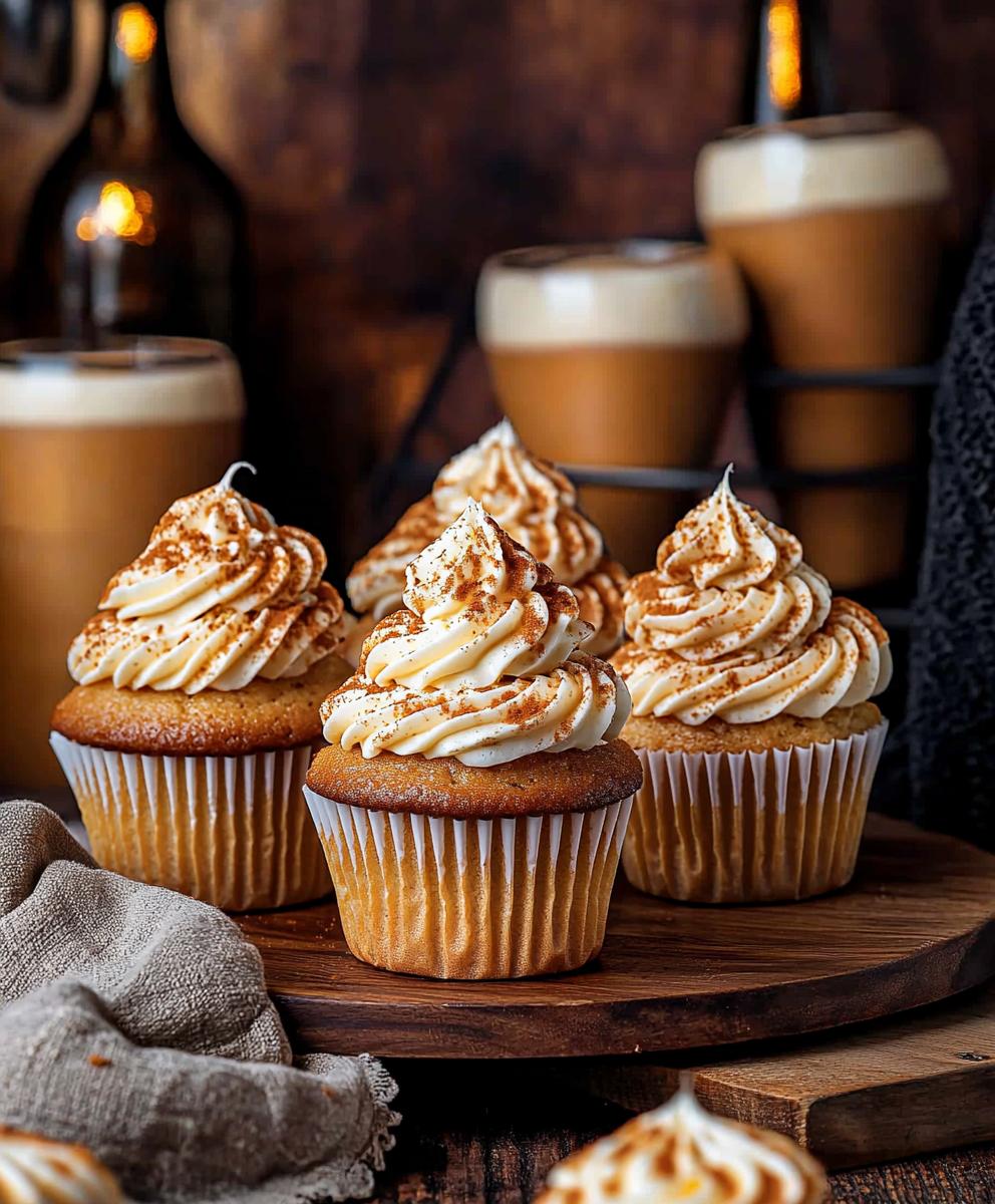 Butterbeer Cupcakes