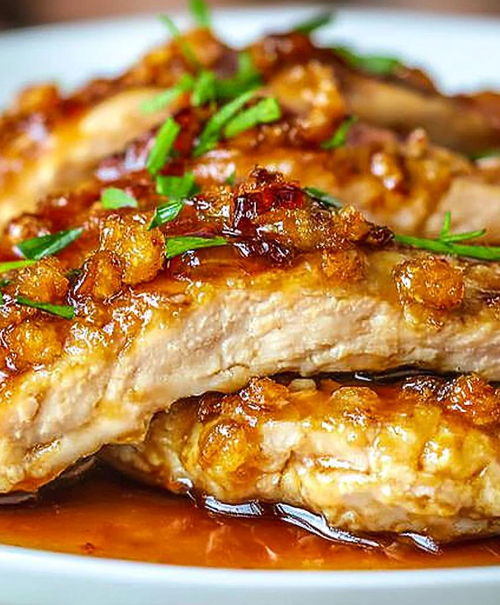 Honey Garlic Chicken Breasts