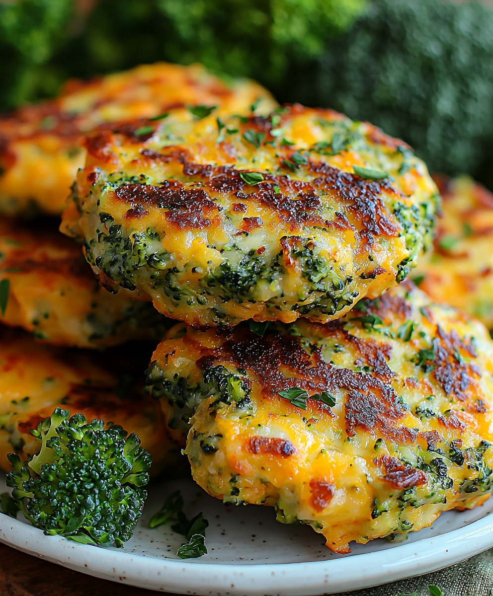 Broccoli Cheese Patties