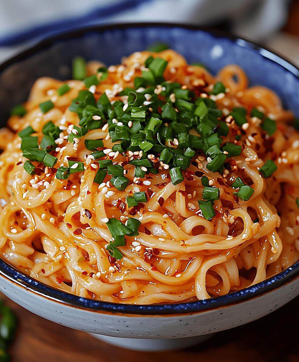 Garlic Chili Oil Noodles
