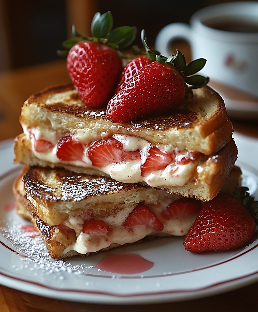 Strawberry Cheesecake French Toast