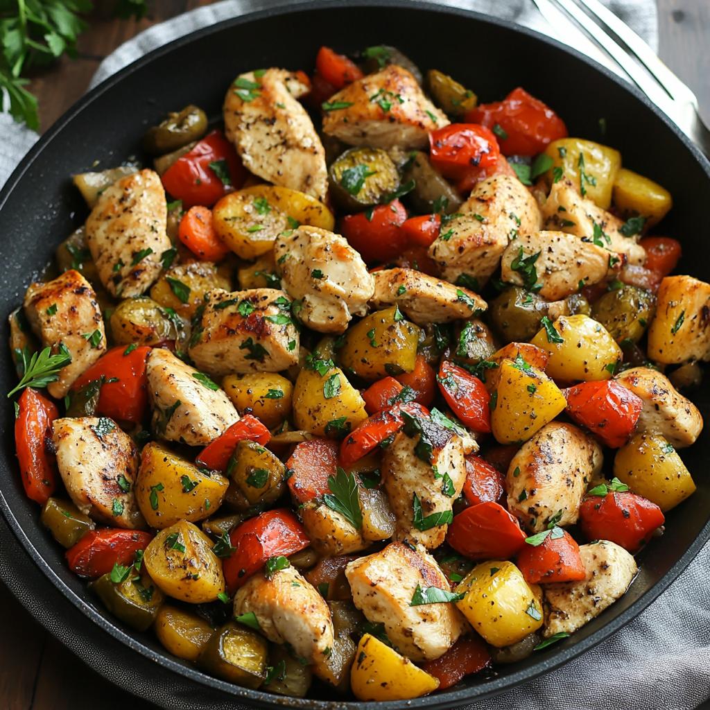 One Pot Chicken Skillet