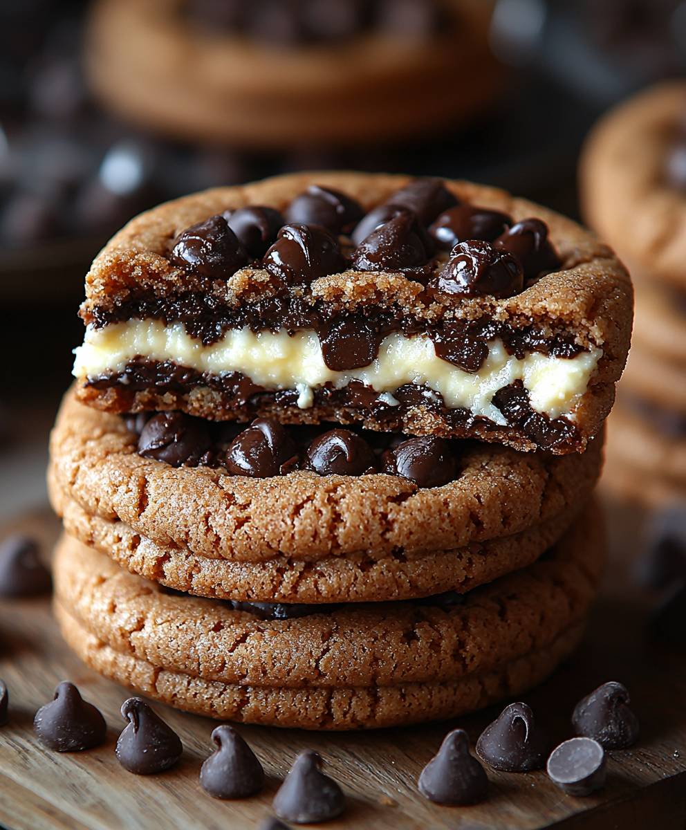 Cheesecake Stuffed Cookies
