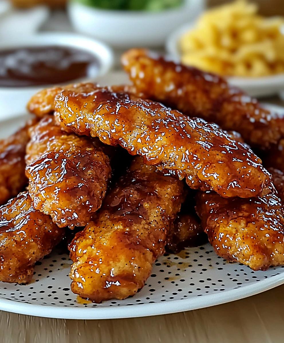 Honey BBQ Chicken Strips