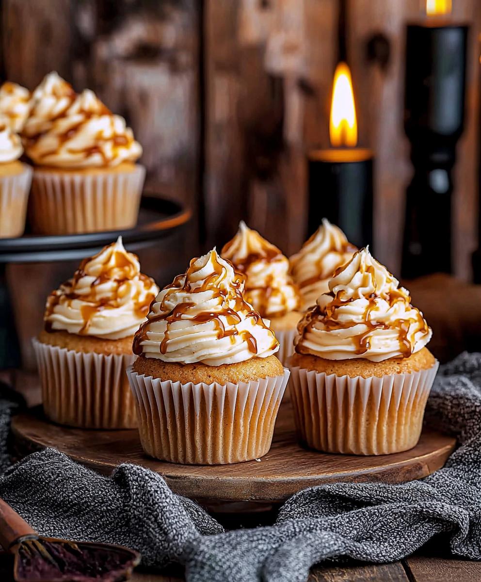 Butterbeer Cupcakes