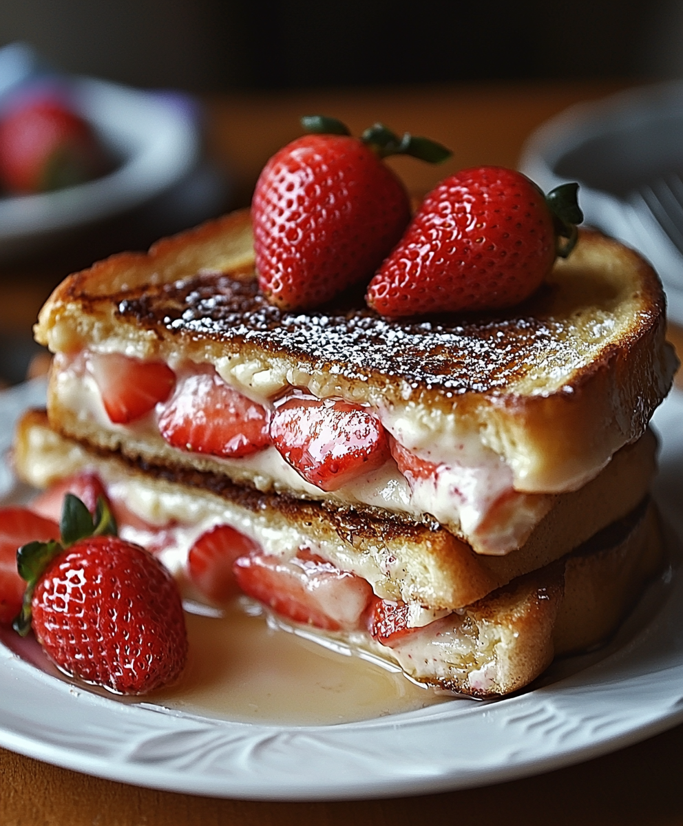Strawberry Cheesecake French Toast