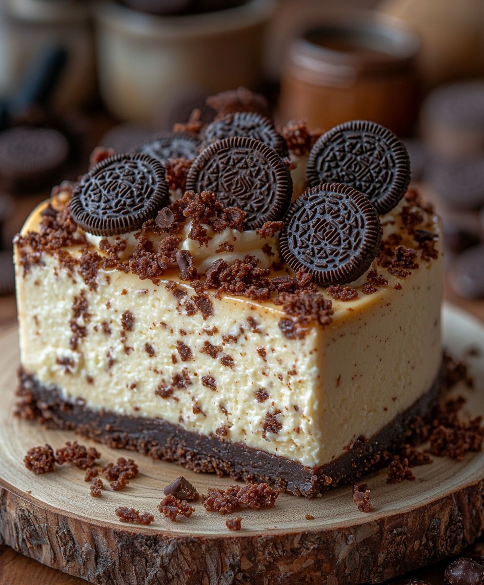 Oreo Peanut Butter Cheesecake