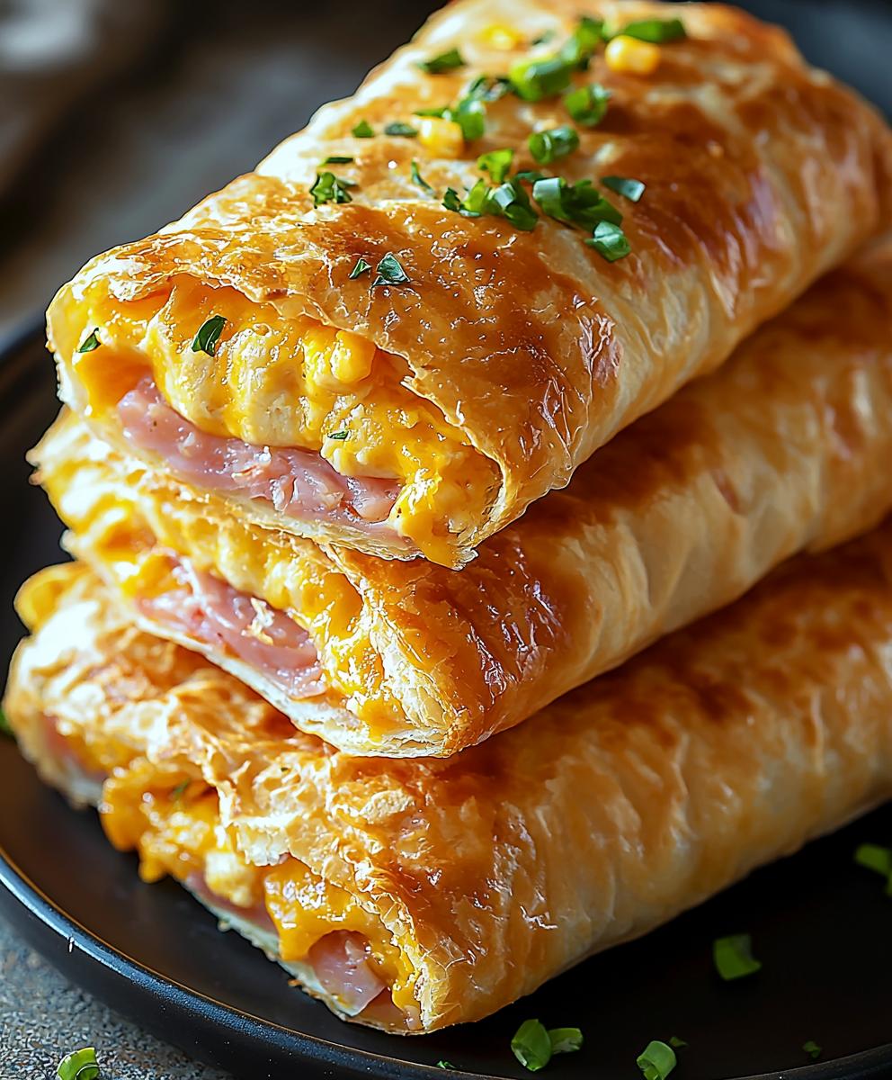 Homemade Breakfast Hot Pockets