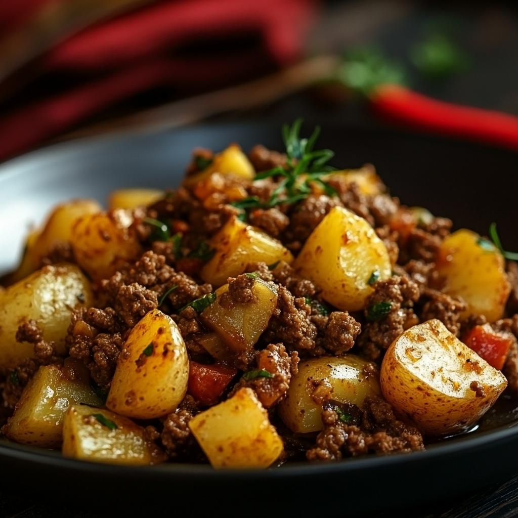 Ground Beef and Potatoes