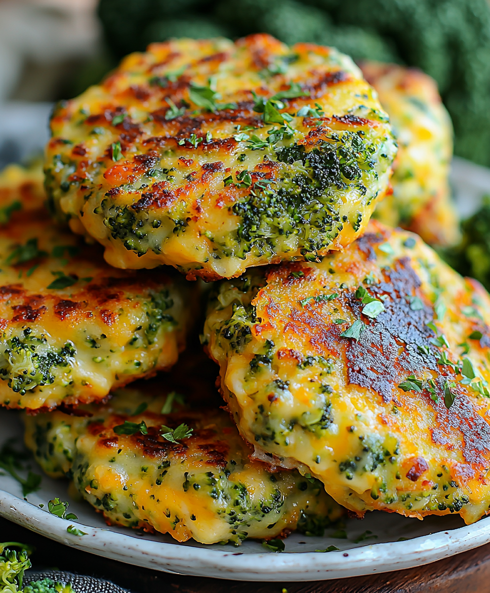 Broccoli Cheese Patties