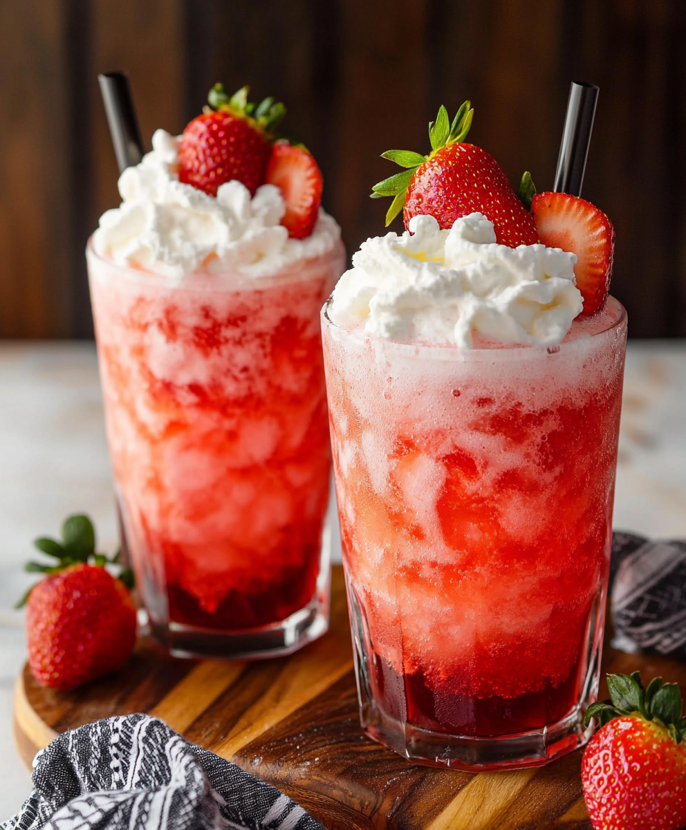 Dirty Strawberry Soda