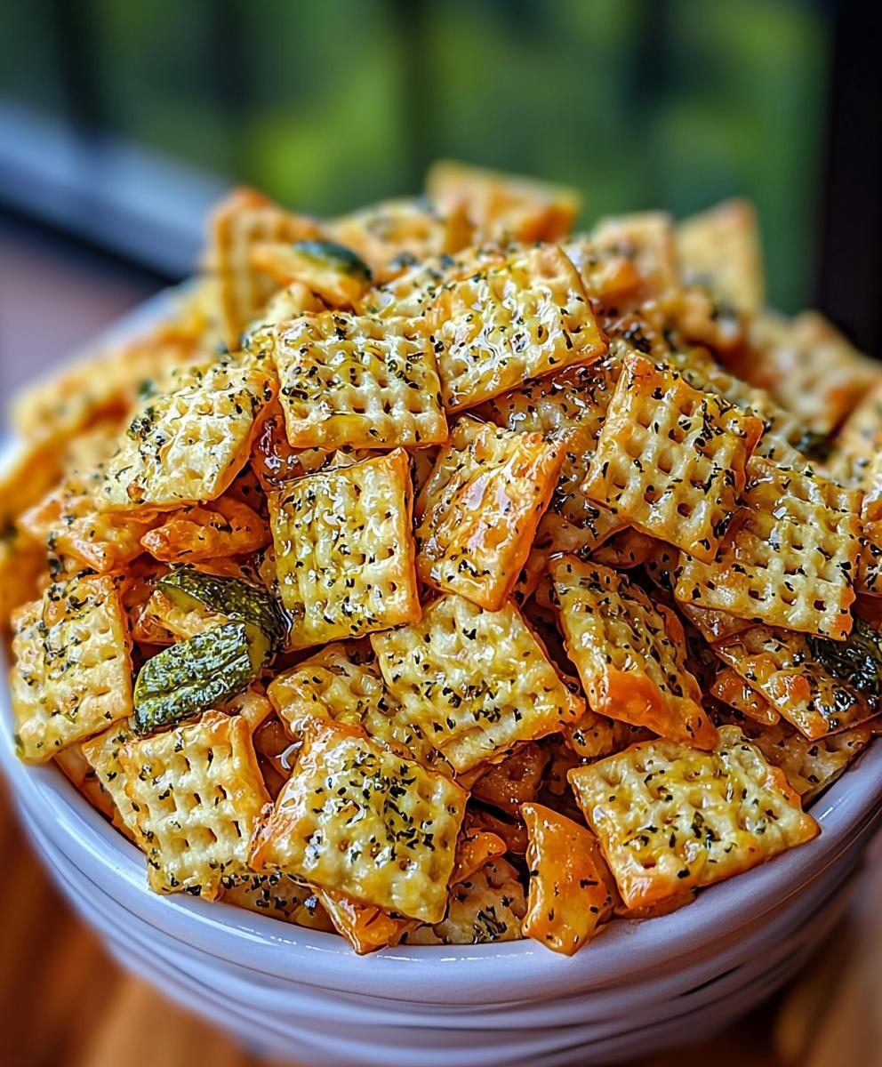 Dill Pickle Chex Mix