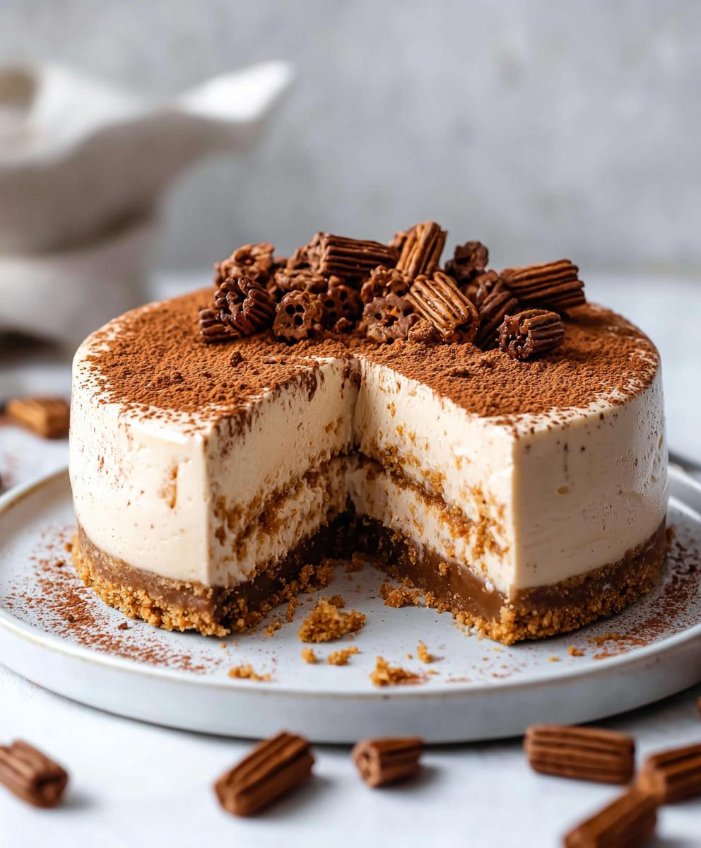 Biscoff Cheesecake Dessert