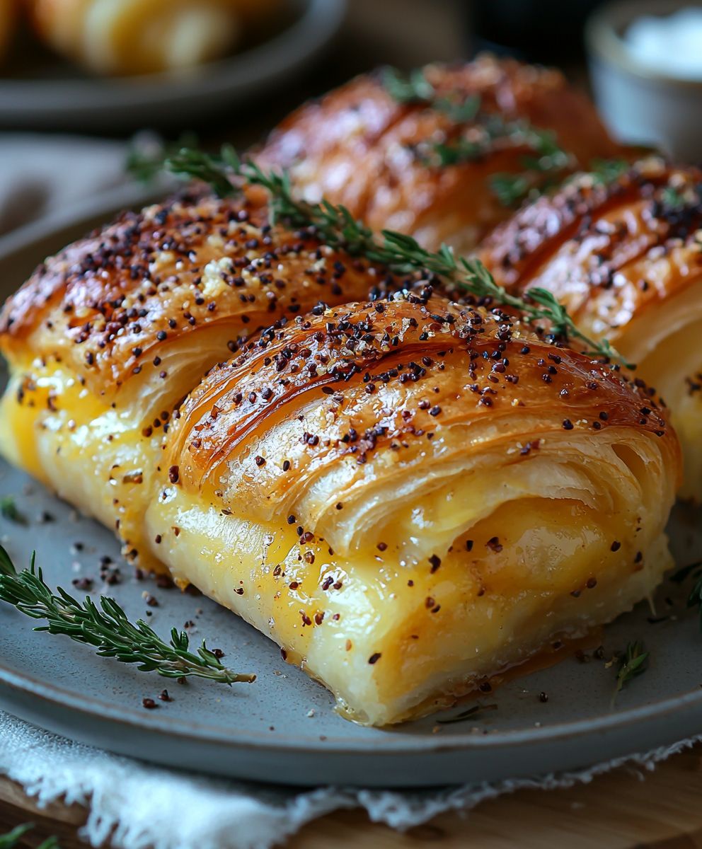 Overnight Croissant Casserole
