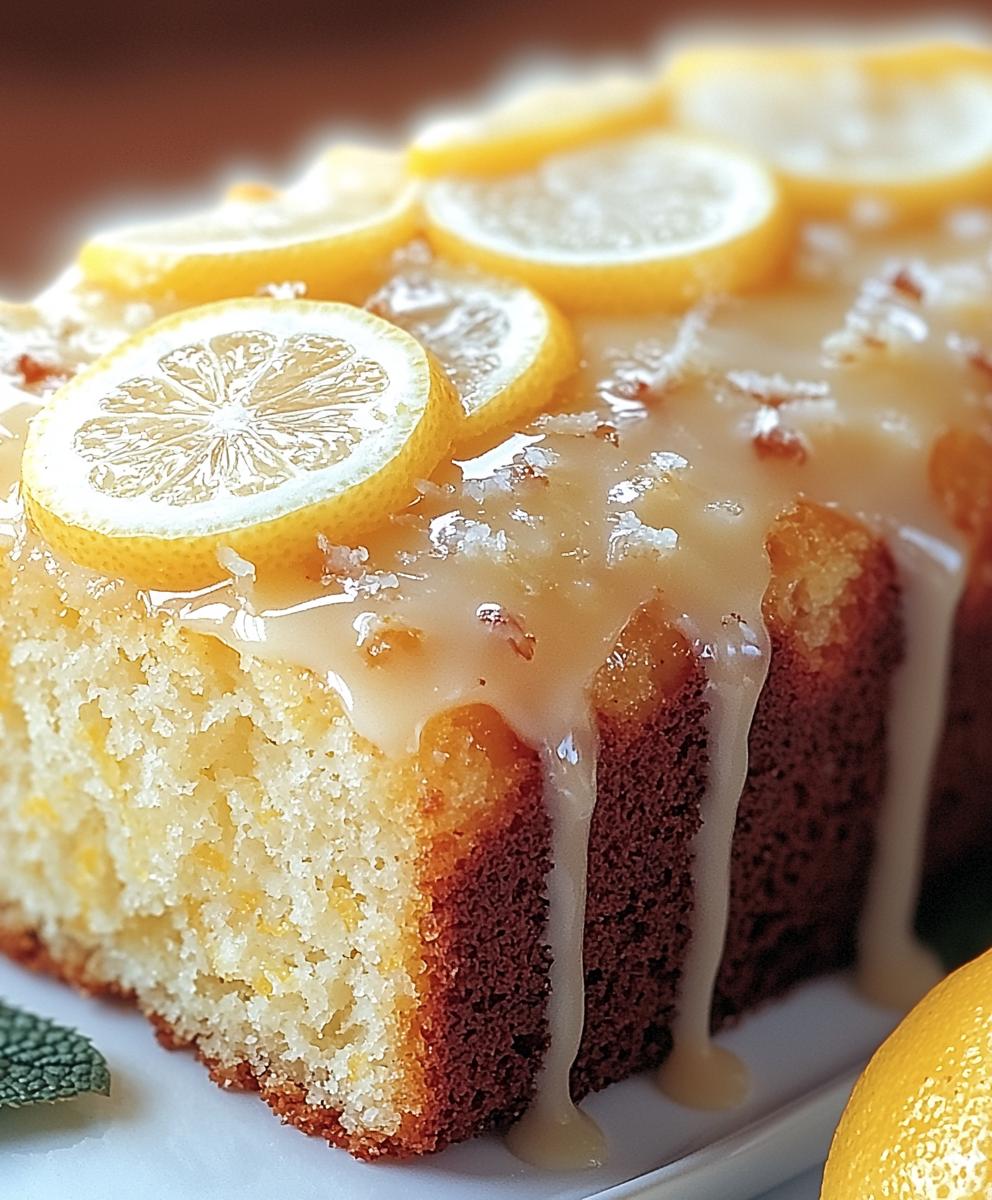 Starbucks Lemon Loaf Copycat