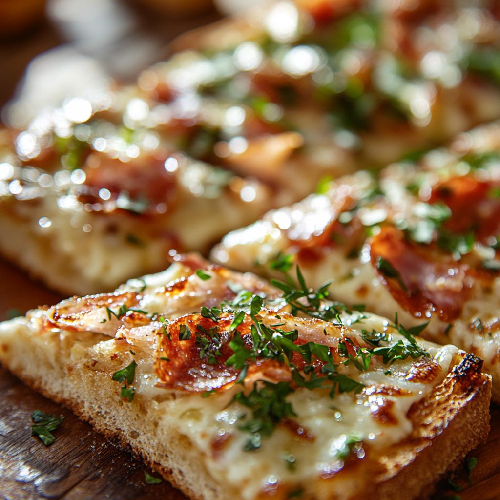 Texas Toast Garlic Bread Pizza
