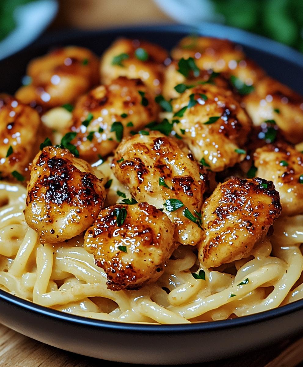 Garlic Butter Chicken Bites