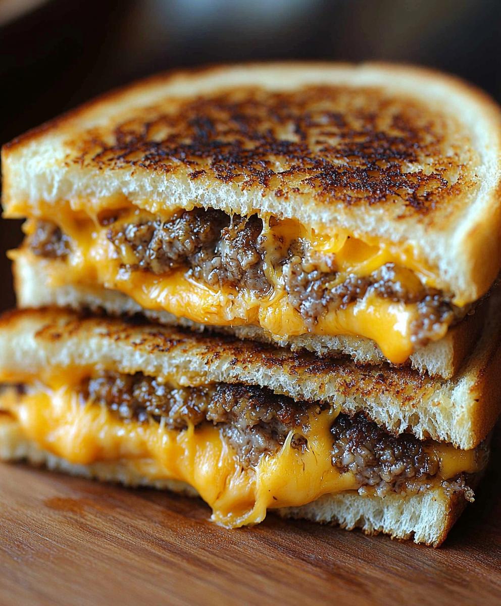 Grilled Cheese Patty Melts