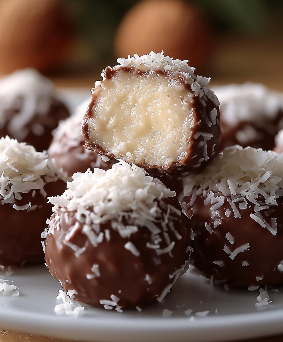 Almond Joy Coconut Bites