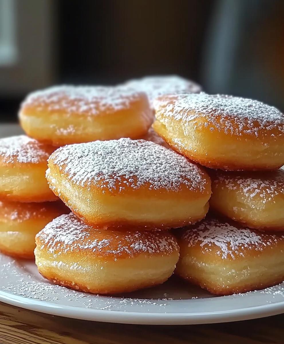Vanilla French Beignets