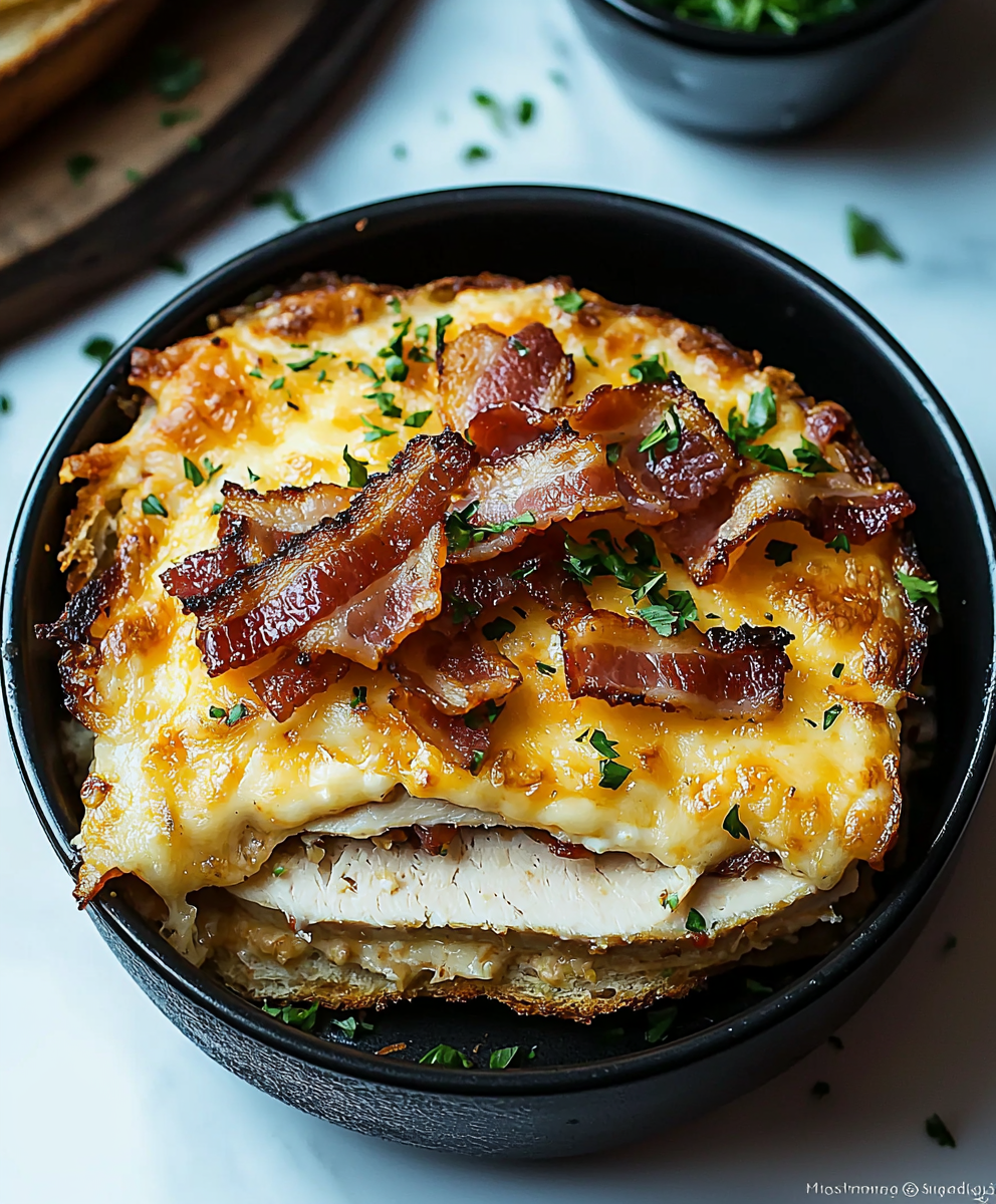 Cheddar Bacon Turkey Melt