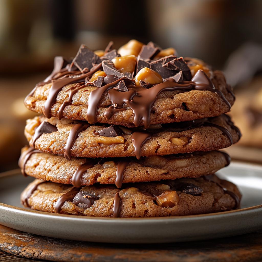 Peanut Butter Chocolate Cookies