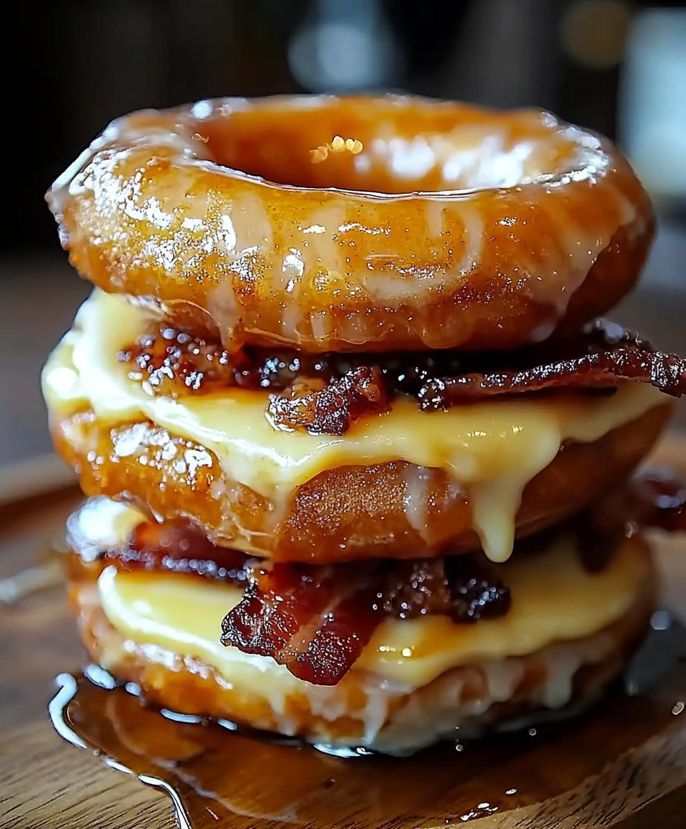 Donut Grilled Cheese Sandwich