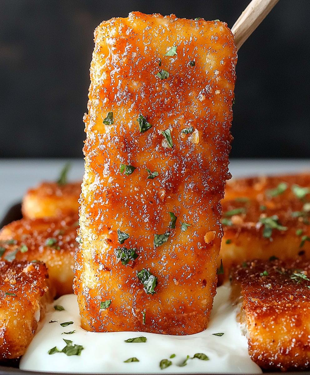 Nashville Hot Mozzarella Sticks