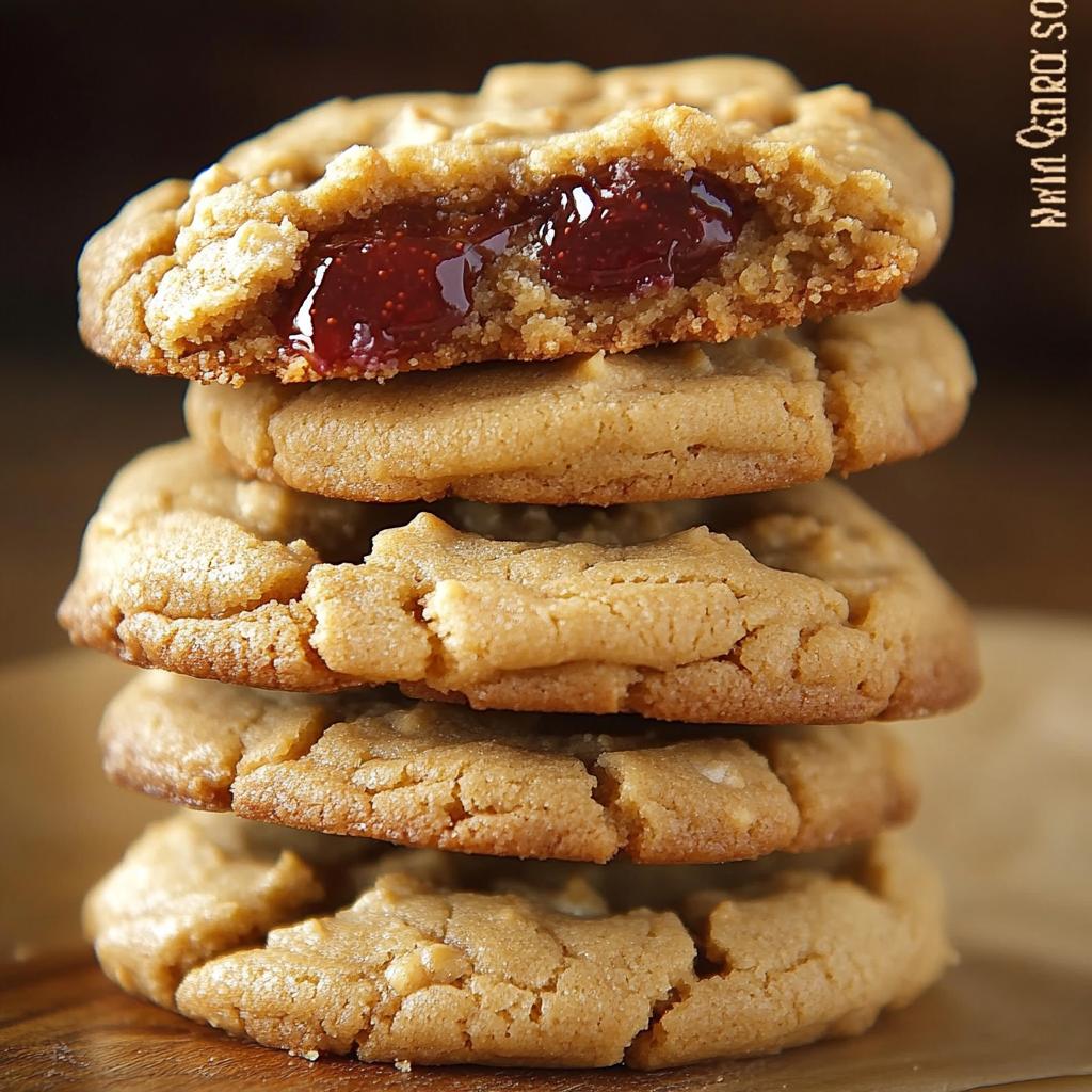 Peanut Butter Jelly Cookies