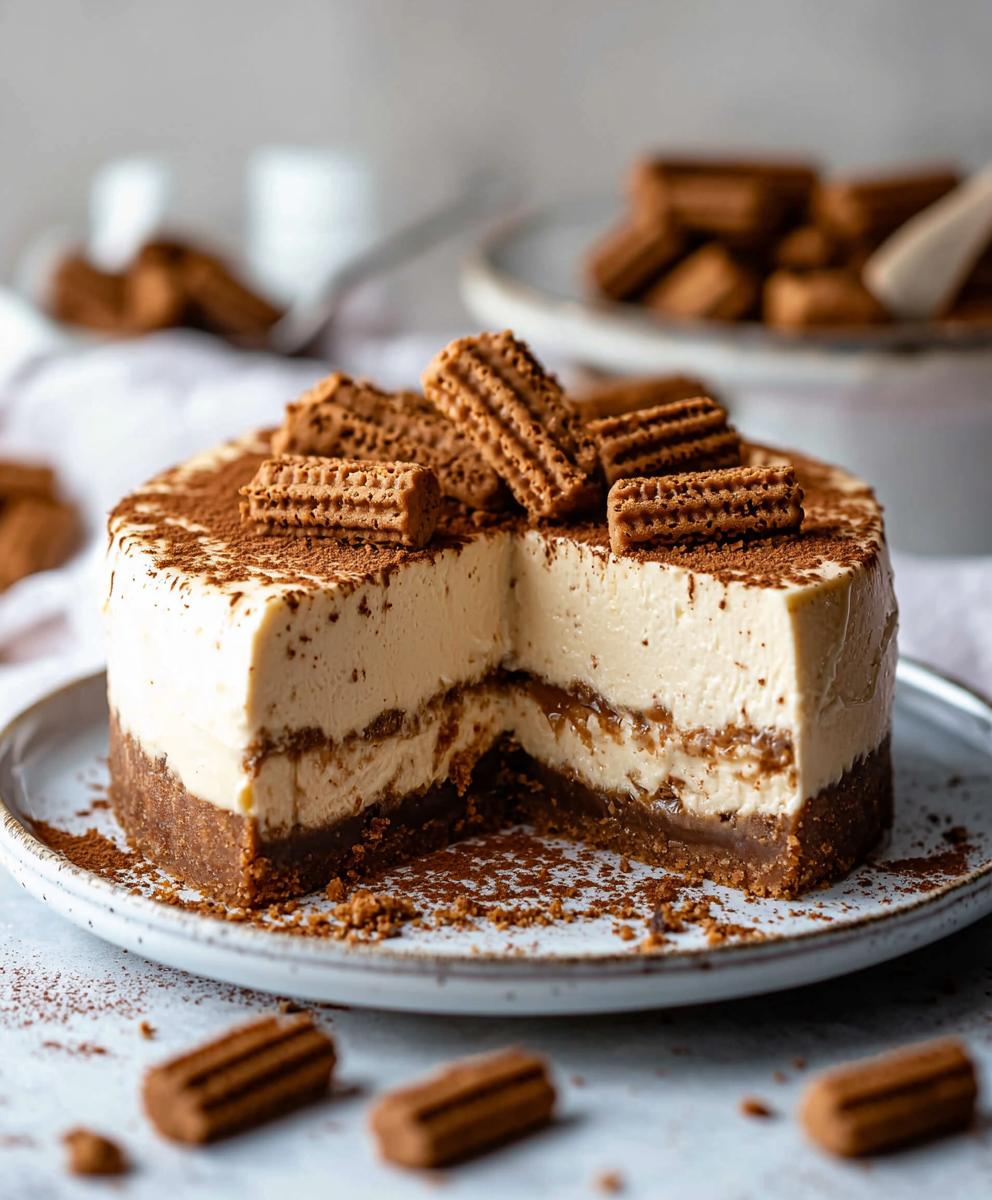 Biscoff Cheesecake Dessert