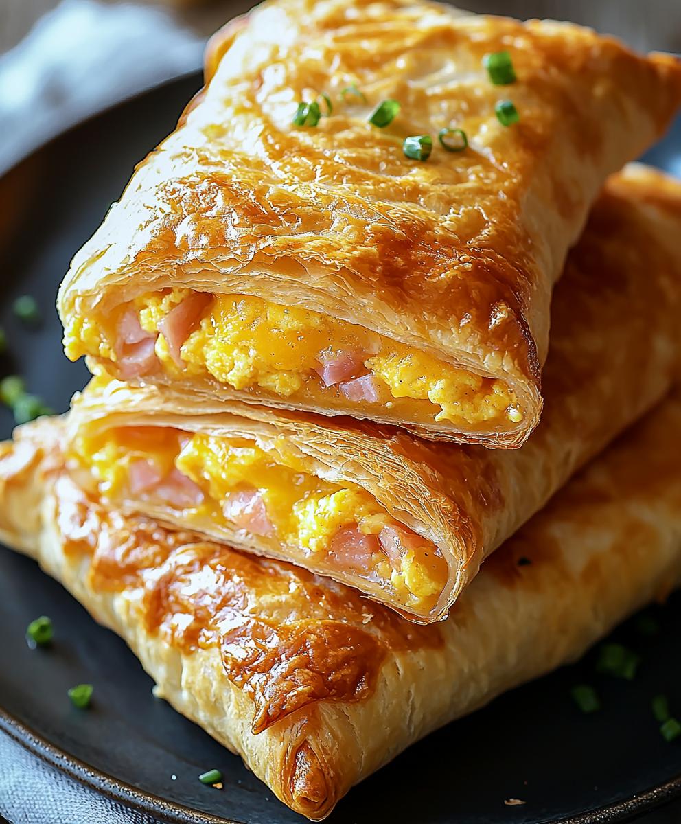 Homemade Breakfast Hot Pockets