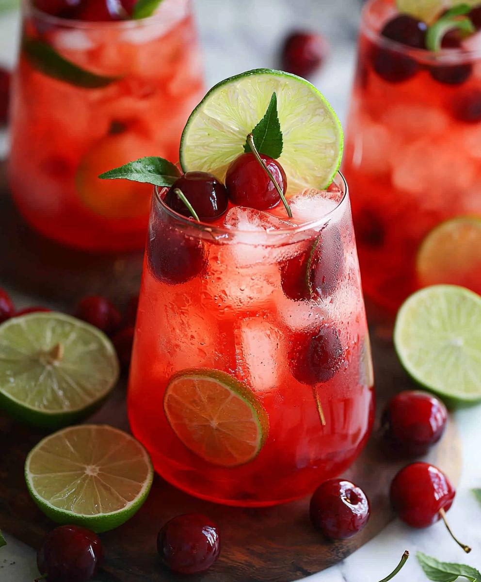 Cherry Limeade Drink