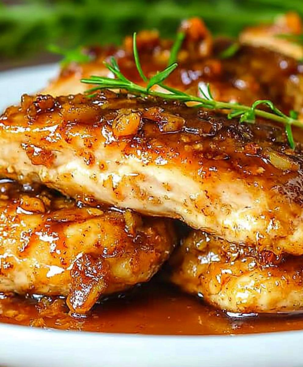 Honey Garlic Chicken Breasts