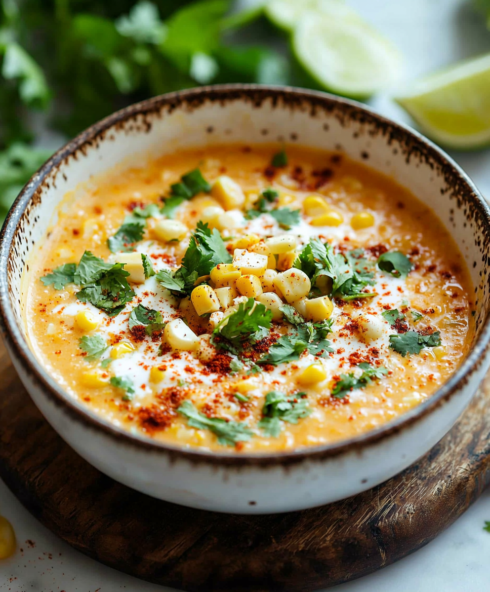 Mexican Street Corn Soup